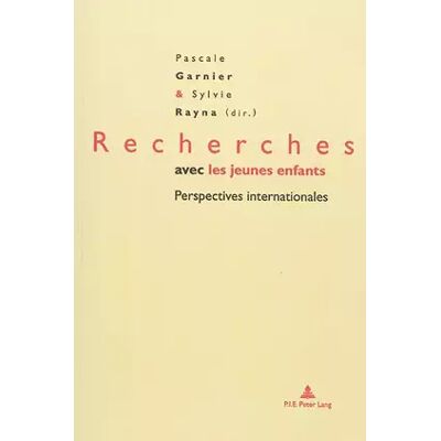 New Recherches avec les jeunes enfants: Perspectives internationales - Alison Clark, Carmen Dalli, Collectif - Publicité New Recherches avec les jeunes enfants: Perspectives internationales - Alison Clark, Carmen Dalli, Collectif - Publicité