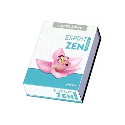Calendrier Esprit zen en 365 jours - L'Année à Bloc - PLAYBAC EDITIONS - Publicité Calendrier Esprit zen en 365 jours - L'Année à Bloc - PLAYBAC EDITIONS - Publicité