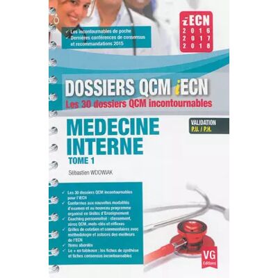 Médecine interne : Tome 1 - Sébastien Wdowiak - Publicité Médecine interne : Tome 1 - Sébastien Wdowiak - Publicité