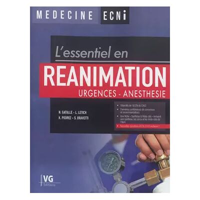 L'essentiel en réanimation : Urgences - Anesthésie - Nicolas Gatulle, Ludovic Letich, Kévin Podrez, Stéphanie Bravetti - Publicité L'essentiel en réanimation : Urgences - Anesthésie - Nicolas Gatulle, Ludovic Letich, Kévin Podrez, Stéphanie Bravetti - Publicité