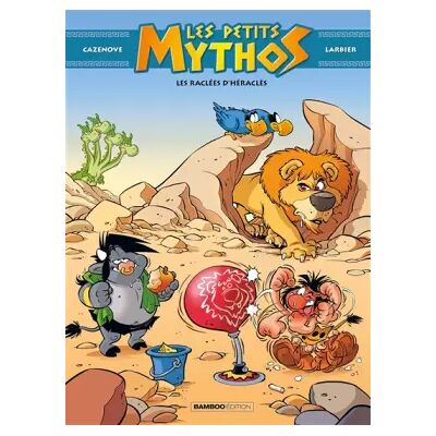 Bamboo Les petits mythos - tome 07 - Les raclées d'Héraclès - Christophe Cazenove, Philippe Larbier - Publicité Bamboo Les petits mythos - tome 07 - Les raclées d'Héraclès - Christophe Cazenove, Philippe Larbier - Publicité