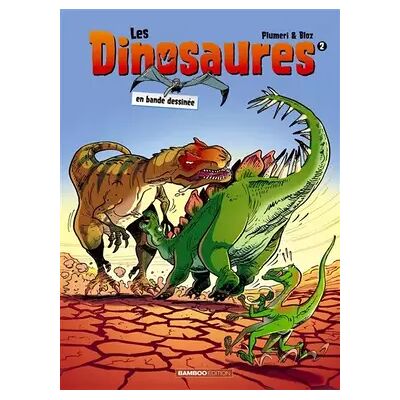Illustrated Les Dinosaures en BD - tome 02 - Arnaud Plumeri, Bloz - Publicité Illustrated Les Dinosaures en BD - tome 02 - Arnaud Plumeri, Bloz - Publicité