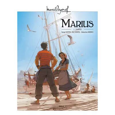 Illustrated M. Pagnol en BD : Marius - vol. 01/2 - Serge SCOTTO, Eric STOFFEL, Sébastien Morice - Publicité Illustrated M. Pagnol en BD : Marius - vol. 01/2 - Serge SCOTTO, Eric STOFFEL, Sébastien Morice - Publicité