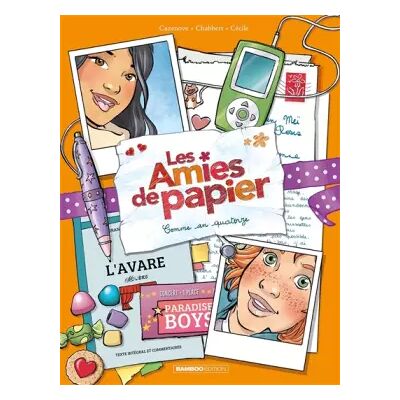 Illustrated Les Amies de papier - tome 04: Comme an quatorze - Publicité Illustrated Les Amies de papier - tome 04: Comme an quatorze - Publicité