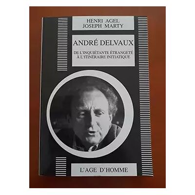 André Delvaux - Henri Agel - Publicité André Delvaux - Henri Agel - Publicité