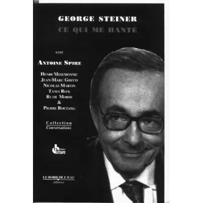 1 Ce qui me hante - Steiner - Publicité 1 Ce qui me hante - Steiner - Publicité