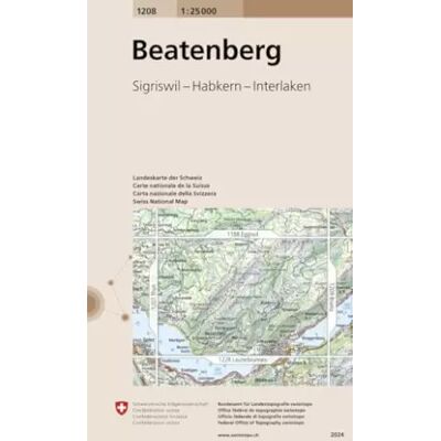 Carte routière : Beatenberg - Cartes Office Fédéral de Topographie Suisse - Publicité Carte routière : Beatenberg - Cartes Office Fédéral de Topographie Suisse - Publicité