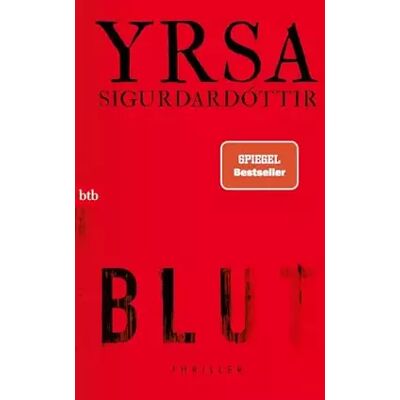 BLUT: Thriller - Yrsa Sigurdardóttir - Publicité BLUT: Thriller - Yrsa Sigurdardóttir - Publicité