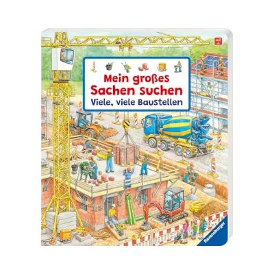 2 Mein großes Sachen suchen: Viele, viele Baustellen - Susanne Gernhäuser - Publicité 2 Mein großes Sachen suchen: Viele, viele Baustellen - Susanne Gernhäuser - Publicité