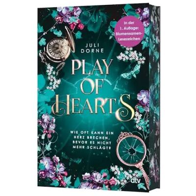 1. Play of Hearts: Magische Romantasy mit einem faszinierenden Setting Mit exklusivem Farbschnitt in limitierter Auflage (The Hearts Duet, Ba - Juli Dorne - Publicité 1. Play of Hearts: Magische Romantasy mit einem faszinierenden Setting Mit exklusivem Farbschnitt in limitierter Auflage (The Hearts Duet, Ba - Juli Dorne - Publicité