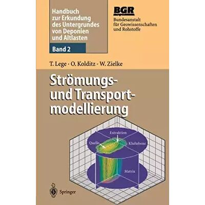 1996 Handbuch zur Erkundung des Untergrundes von Deponien und Altlasten: Band 2: Strömungs- und Transportmodellierung - Thomas Lege, Olaf Kolditz, Werner Zielke - Publicité 1996 Handbuch zur Erkundung des Untergrundes von Deponien und Altlasten: Band 2: Strömungs- und Transportmodellierung - Thomas Lege, Olaf Kolditz, Werner Zielke - Publicité