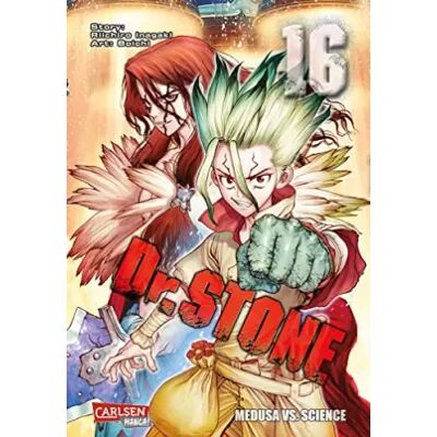 2 Dr. Stone 16: Verrückte Abenteuer, Action und Wissenschaft! - BOICHI, Riichiro Inagaki - Publicité 2 Dr. Stone 16: Verrückte Abenteuer, Action und Wissenschaft! - BOICHI, Riichiro Inagaki - Publicité