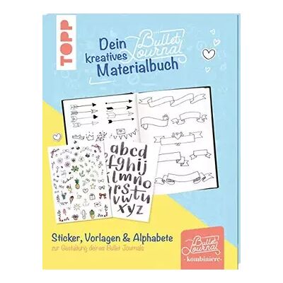 1. Dein kreatives Bullet-Journal-Materialbuch: Sticker, Vorlagen, Alphabete & mehr zur Gestaltung deines Bullet Journals - frechverlag - Publicité 1. Dein kreatives Bullet-Journal-Materialbuch: Sticker, Vorlagen, Alphabete & mehr zur Gestaltung deines Bullet Journals - frechverlag - Publicité