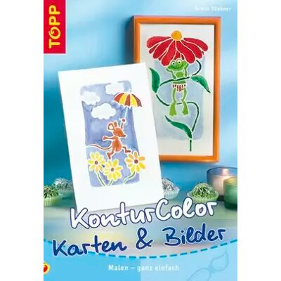 1., KonturColor Karten und Bilder: Malen - ganz einfach - Armin Täubner - Publicité 1., KonturColor Karten und Bilder: Malen - ganz einfach - Armin Täubner - Publicité