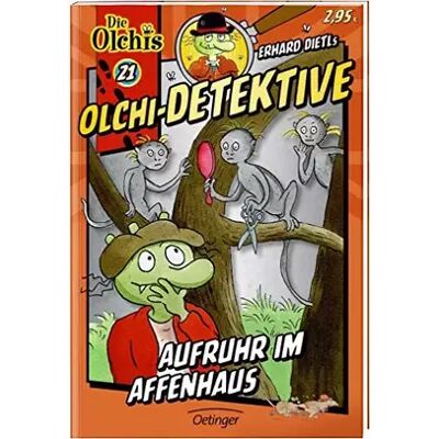 Olchi-Detektive 21. Aufruhr im Affenhaus - Erhard Dietl, Barbara Iland-Olschewski - Publicité Olchi-Detektive 21. Aufruhr im Affenhaus - Erhard Dietl, Barbara Iland-Olschewski - Publicité
