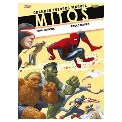 GRANDES TESOROS MARVEL. MITOS - Paolo Rivera, Paul Jenkins - Publicité GRANDES TESOROS MARVEL. MITOS - Paolo Rivera, Paul Jenkins - Publicité