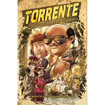 Torrente y el descubrimiento de América (Cómics Españoles) - Enric Rebollo, Ikari Studio - Publicité Torrente y el descubrimiento de América (Cómics Españoles) - Enric Rebollo, Ikari Studio - Publicité