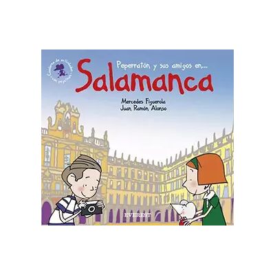 1 Peperratón y sus amigos en Salamanca. Cuaderno de actividades con pegatinas (El ratón viajero. Cuadernos de actividades) - Figuerola Martín Mercedes - Publicité 1 Peperratón y sus amigos en Salamanca. Cuaderno de actividades con pegatinas (El ratón viajero. Cuadernos de actividades) - Figuerola Martín Mercedes - Publicité