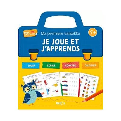 Eerste editie Je joue et j'apprends 5+: Avec 120 autocollants - unknown author - Publicité Eerste editie Je joue et j'apprends 5+: Avec 120 autocollants - unknown author - Publicité