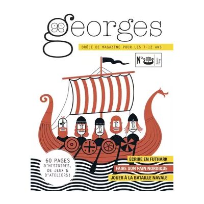 1 Magazine Georges N°39 - Vikings - COLLECTIF, Anne-Sophie Constancien, Matthias Malingrëy, Ella Coutance, Simon Bailly - Publicité 1 Magazine Georges N°39 - Vikings - COLLECTIF, Anne-Sophie Constancien, Matthias Malingrëy, Ella Coutance, Simon Bailly - Publicité