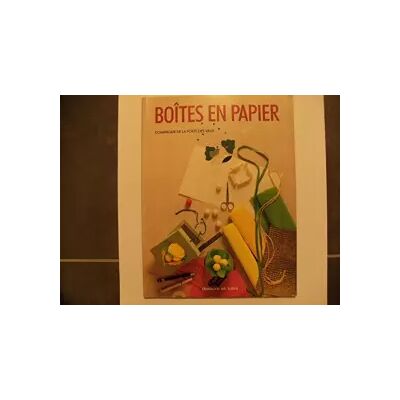 Boîtes en papier. - LA PORTE DES VAUX (Dominique de) - Publicité Boîtes en papier. - LA PORTE DES VAUX (Dominique de) - Publicité