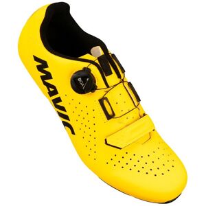 Mavic - Cosmic Boa - Chaussures de Cyclisme - Jaune - EUR 38 2/3 - Publicité Mavic - Cosmic Boa - Chaussures de Cyclisme - Jaune - EUR 38 2/3 - Publicité