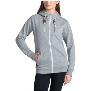 Kilpi - Bery - Sweat à capuche Femme - Gris(e) - XL - Publicité Kilpi - Bery - Sweat à capuche Femme - Gris(e) - XL - Publicité