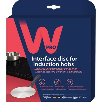 WPRO IDI104 - Plaque d'interface pour induction - 22 cm - Publicité WPRO IDI104 - Plaque d'interface pour induction - 22 cm - Publicité