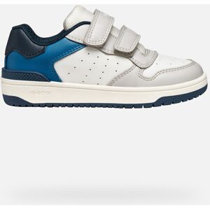 GEOX Washiba Junior Blanc/gris Clair 25 - Publicité GEOX Washiba Junior Blanc/gris Clair 25 - Publicité