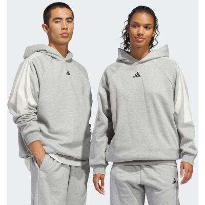 Jogger molleton adidas Basketball (Non genré) Medium Grey Heather L - Publicité Jogger molleton adidas Basketball (Non genré) Medium Grey Heather L - Publicité