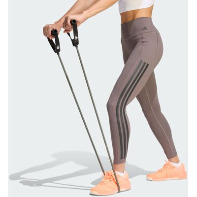 Adidas Legging de training 7/8 3 bandes Optime Charcoal S - Publicité Adidas Legging de training 7/8 3 bandes Optime Charcoal S - Publicité