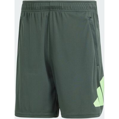 Adidas Short de training avec logo Train Essentials Legend Ivy / Green Spark XS 18 CM - Publicité Adidas Short de training avec logo Train Essentials Legend Ivy / Green Spark XS 18 CM - Publicité