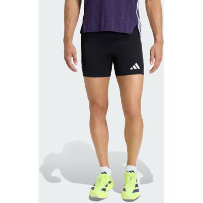 Adidas Collant de running court poche Adizero Black XS 18cm - Publicité Adidas Collant de running court poche Adizero Black XS 18cm - Publicité