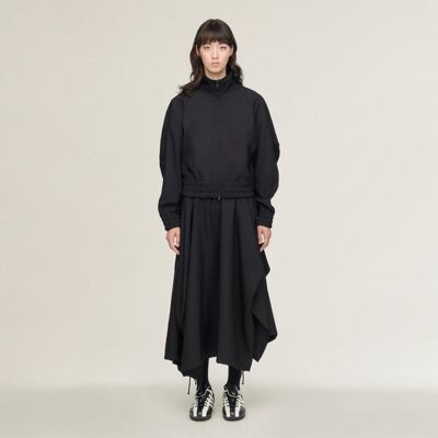 Adidas JUPE LONGUEUR AJUSTABLE Y-3 SPORT UNIFORM Black S - Publicité Adidas JUPE LONGUEUR AJUSTABLE Y-3 SPORT UNIFORM Black S - Publicité