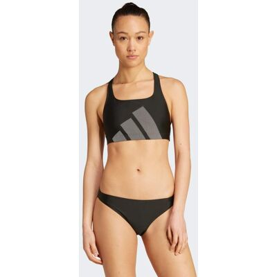Adidas Ensemble bikini dos en C Big Bars Black 46 - Publicité Adidas Ensemble bikini dos en C Big Bars Black 46 - Publicité