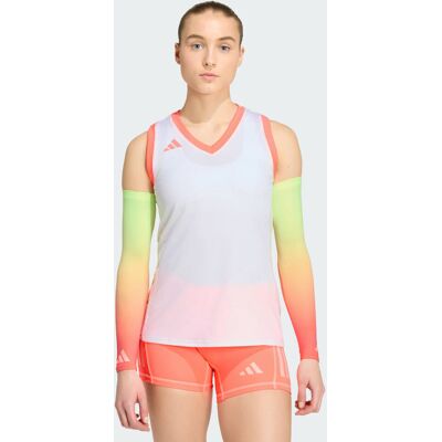Adidas Maillot de volley-ball sans manches Quickset White / Frozen Turbo / Solar Turbo M - Publicité Adidas Maillot de volley-ball sans manches Quickset White / Frozen Turbo / Solar Turbo M - Publicité
