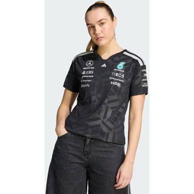 Adidas MAILLOT PILOTE MERCEDES - AMG PETRONAS FORMULA 1 TEAM Black M - Publicité Adidas MAILLOT PILOTE MERCEDES - AMG PETRONAS FORMULA 1 TEAM Black M - Publicité