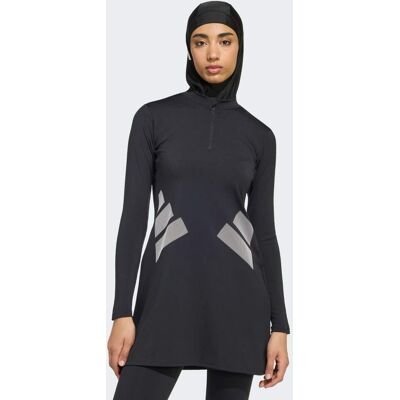 Adidas HAUT DE MAILLOT DE BAIN MANCHES LONGUES LOGO Black / White 36 - Publicité Adidas HAUT DE MAILLOT DE BAIN MANCHES LONGUES LOGO Black / White 36 - Publicité