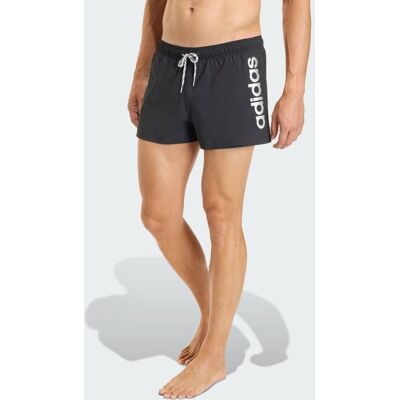 Adidas SHORT DE NATATION MAILLE STRETCH LOGO 7,6 CM Black / White XL - Publicité Adidas SHORT DE NATATION MAILLE STRETCH LOGO 7,6 CM Black / White XL - Publicité