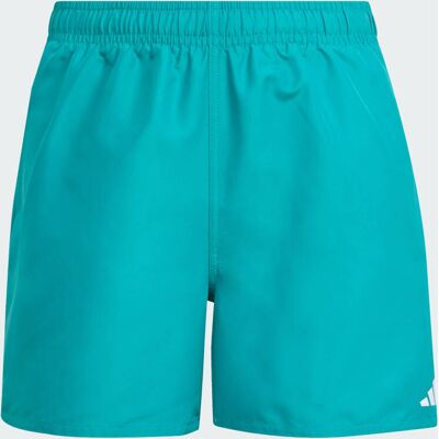 Adidas Short de bain enfants Pure Teal / White 15-16A - Publicité Adidas Short de bain enfants Pure Teal / White 15-16A - Publicité