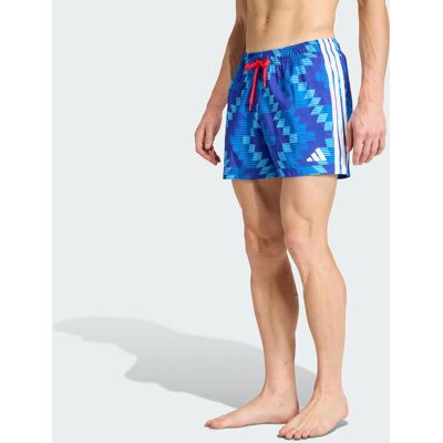 Adidas Short de bain graphique inspiration football 12,7 cm Semi Blue Burst / White 2XL - Publicité Adidas Short de bain graphique inspiration football 12,7 cm Semi Blue Burst / White 2XL - Publicité