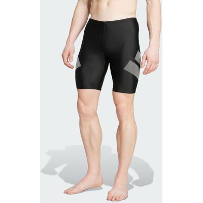 Adidas Jammer de natation Big Bars Black XL - Publicité Adidas Jammer de natation Big Bars Black XL - Publicité