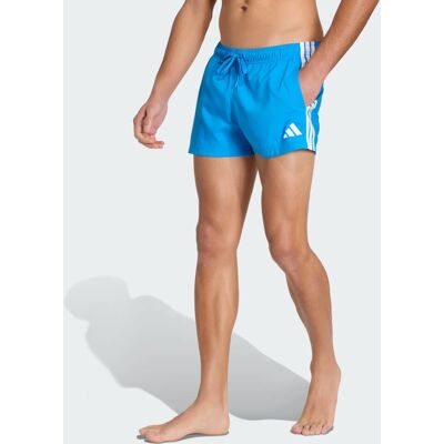 Adidas SHORT DE BAIN 3 BANDES 12,7 CM Bright Blue / White XS - Publicité Adidas SHORT DE BAIN 3 BANDES 12,7 CM Bright Blue / White XS - Publicité