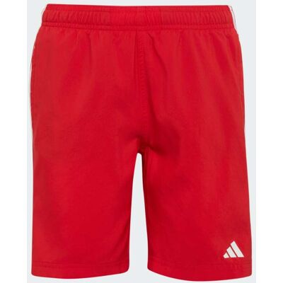 Adidas SHORT DE NATATION 3BANDES ENFANTS Better Scarlet / White 15-16A - Publicité Adidas SHORT DE NATATION 3BANDES ENFANTS Better Scarlet / White 15-16A - Publicité
