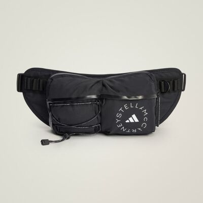 Sac banane adidas by Stella McCartney Black / White 1 Taille - Publicité Sac banane adidas by Stella McCartney Black / White 1 Taille - Publicité