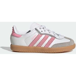 Adidas CHAUSSURE SAMBA OG CONFORT FERMETURE LACETS ÉLASTIQUES Cloud White / Light Pink / Gum 25 1/2 - Publicité Adidas CHAUSSURE SAMBA OG CONFORT FERMETURE LACETS ÉLASTIQUES Cloud White / Light Pink / Gum 25 1/2 - Publicité