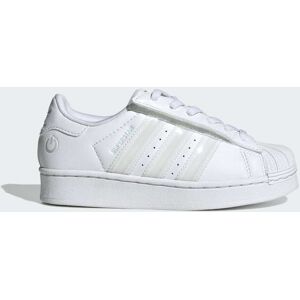Adidas Chaussure Superstar à LED avec fermeture confort et lacets élastiques pour enfants Cloud White / Cloud White / Cloud White 34 - Publicité Adidas Chaussure Superstar à LED avec fermeture confort et lacets élastiques pour enfants Cloud White / Cloud White / Cloud White 34 - Publicité