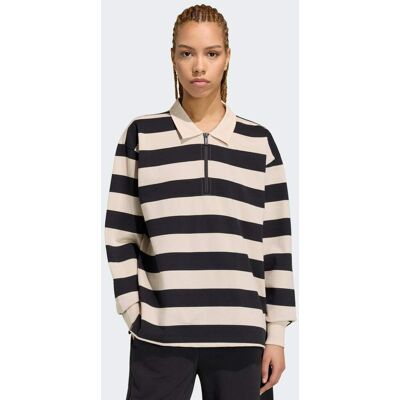 Adidas Polo manches longues French terry contemporain Essentials Black / Crystal Linen 2XS - Publicité Adidas Polo manches longues French terry contemporain Essentials Black / Crystal Linen 2XS - Publicité