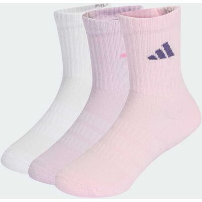 Adidas CHAUSSETTES MI-MOLLET SPORTSWEAR REMBOURRÉES (3PAIRES) Clear Pink / White / Ice Lavender 22-24 - Publicité Adidas CHAUSSETTES MI-MOLLET SPORTSWEAR REMBOURRÉES (3PAIRES) Clear Pink / White / Ice Lavender 22-24 - Publicité