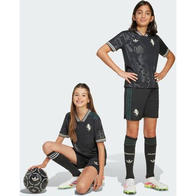 Adidas Short Third Juventus 25/26 Black / Ecru Tint 11-12A - Publicité Adidas Short Third Juventus 25/26 Black / Ecru Tint 11-12A - Publicité